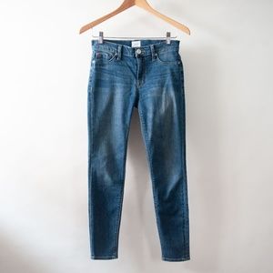 Hudson Jeans Nico Midrise Ankle Super Skinny in Misu Blue